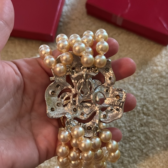 KENNETH JAY LANE PEARL NECKLACE-NEW - Picture 5 of 8